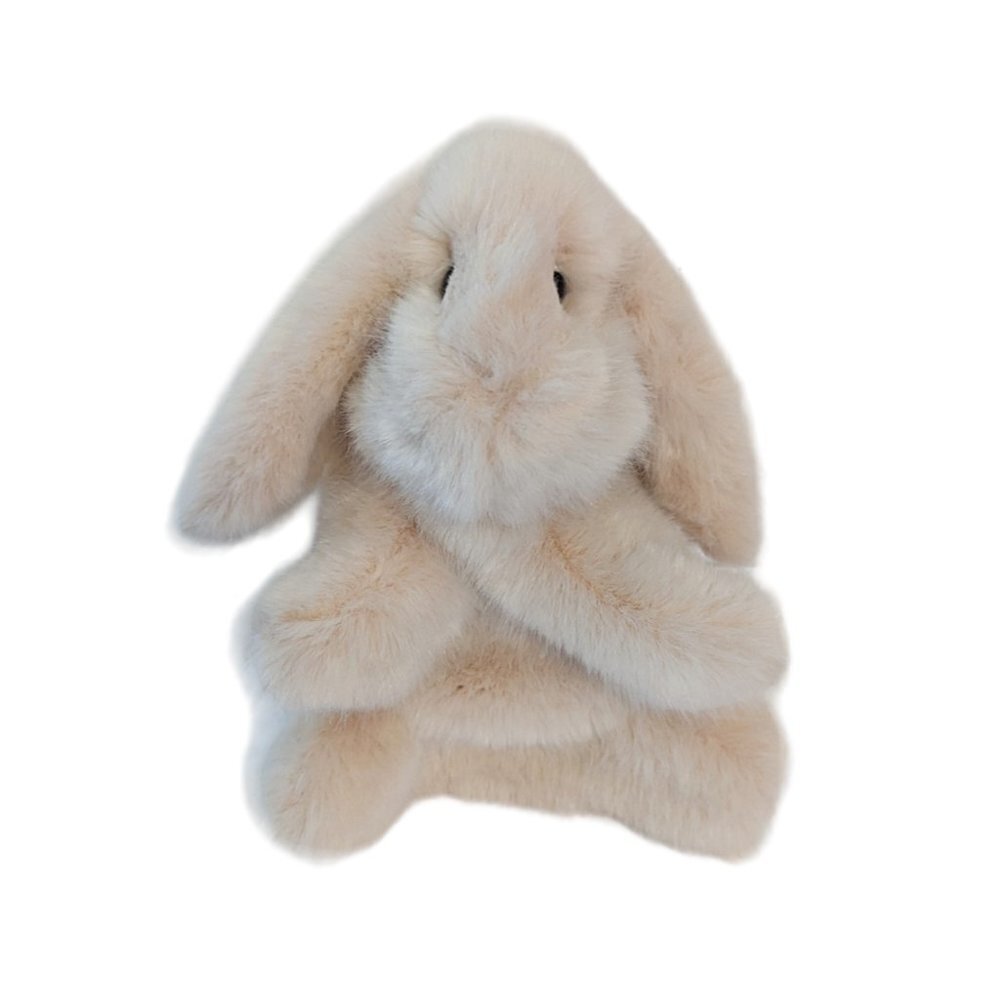 Easter Bunny Rabbit Hand‎ Puppet Toy Plush Stuffed Animal Spring Holiday - Picture 3 of 6